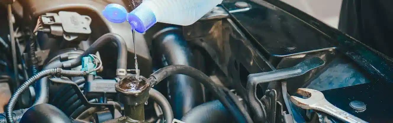 تعویض آب رادیاتور ماشین
