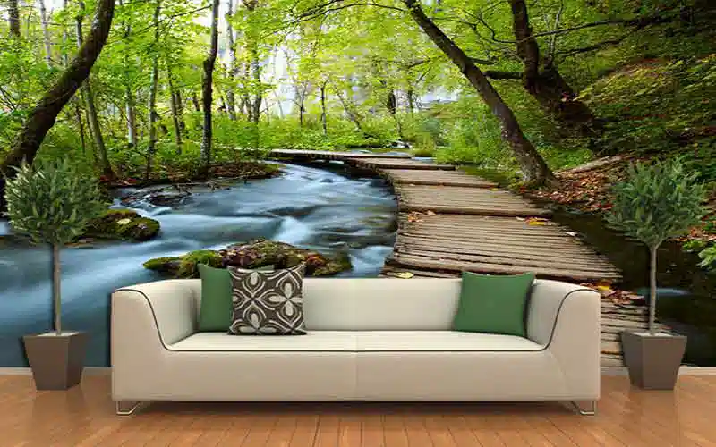 کاغذ دیواری سه بعدی