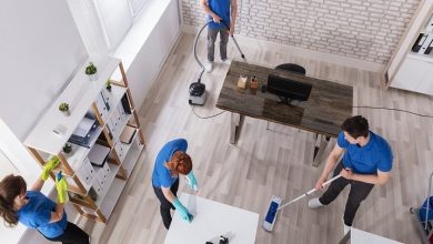 خدمات نظافت منزل، خدمتی است که توسط افراد متخصص صورت می‌گیرد و به‌عنوان یک نیروی کمکی به افراد در نظافت منزل کمک می‌کنند.