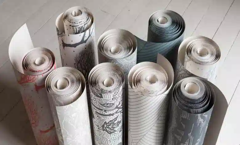 نصب کاغذ دیواری مدرن