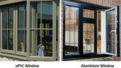 تفاوت پنجره upvc و پنجره آلومینیومی