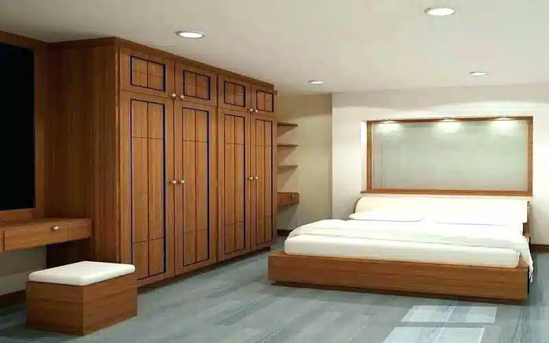 کمد دیواری اتاق خواب کوچک