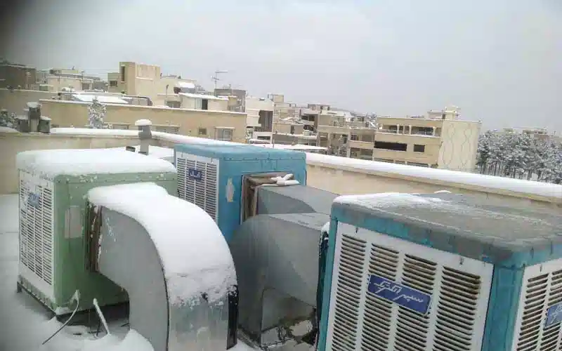 سرویس کولر در زمستان