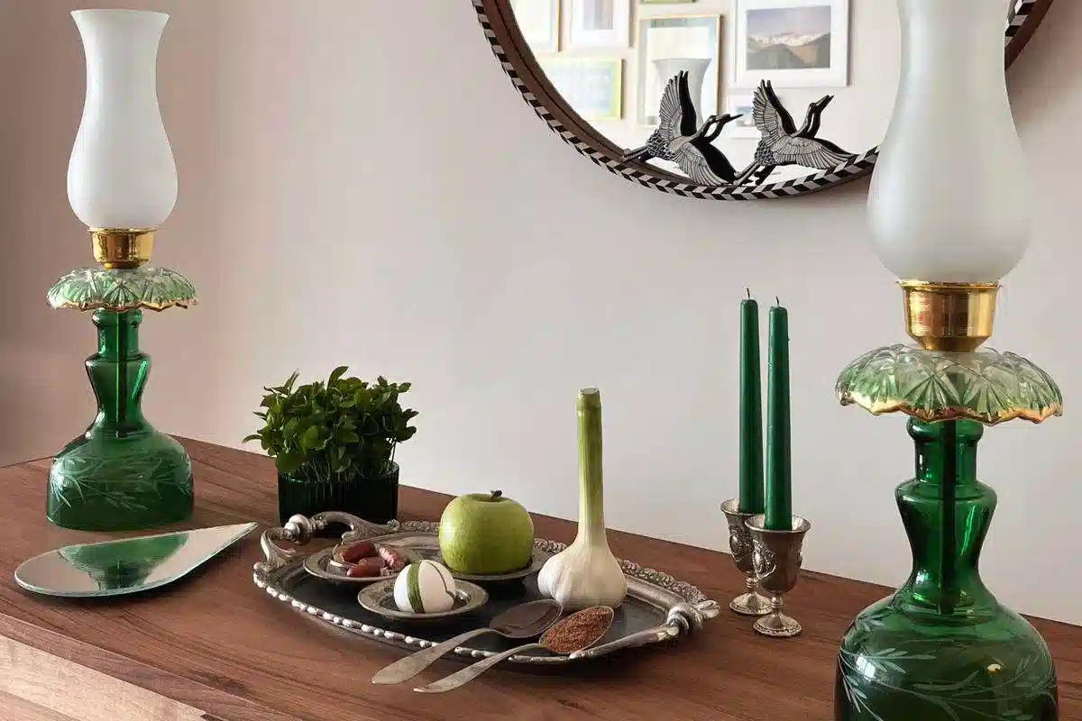 عکس سفره هفت سین ساده و کم خرج