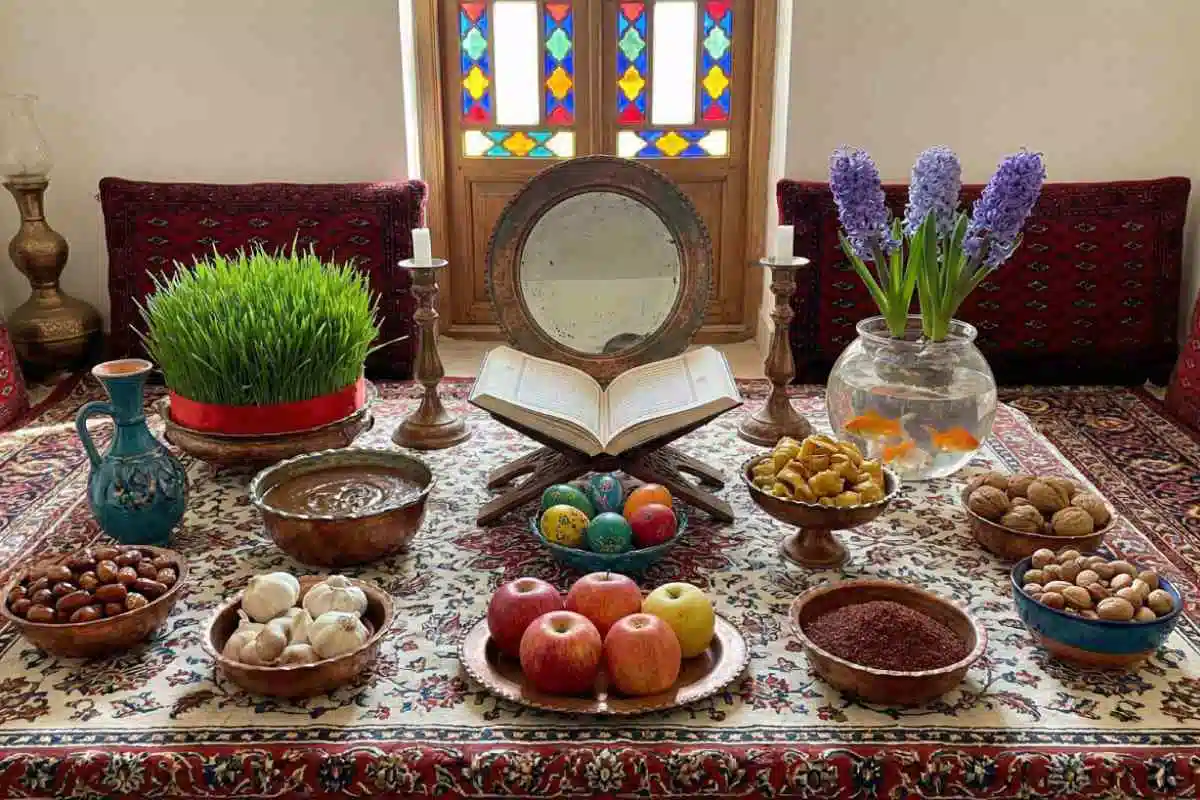 عکس سفره هفت سین در خانه