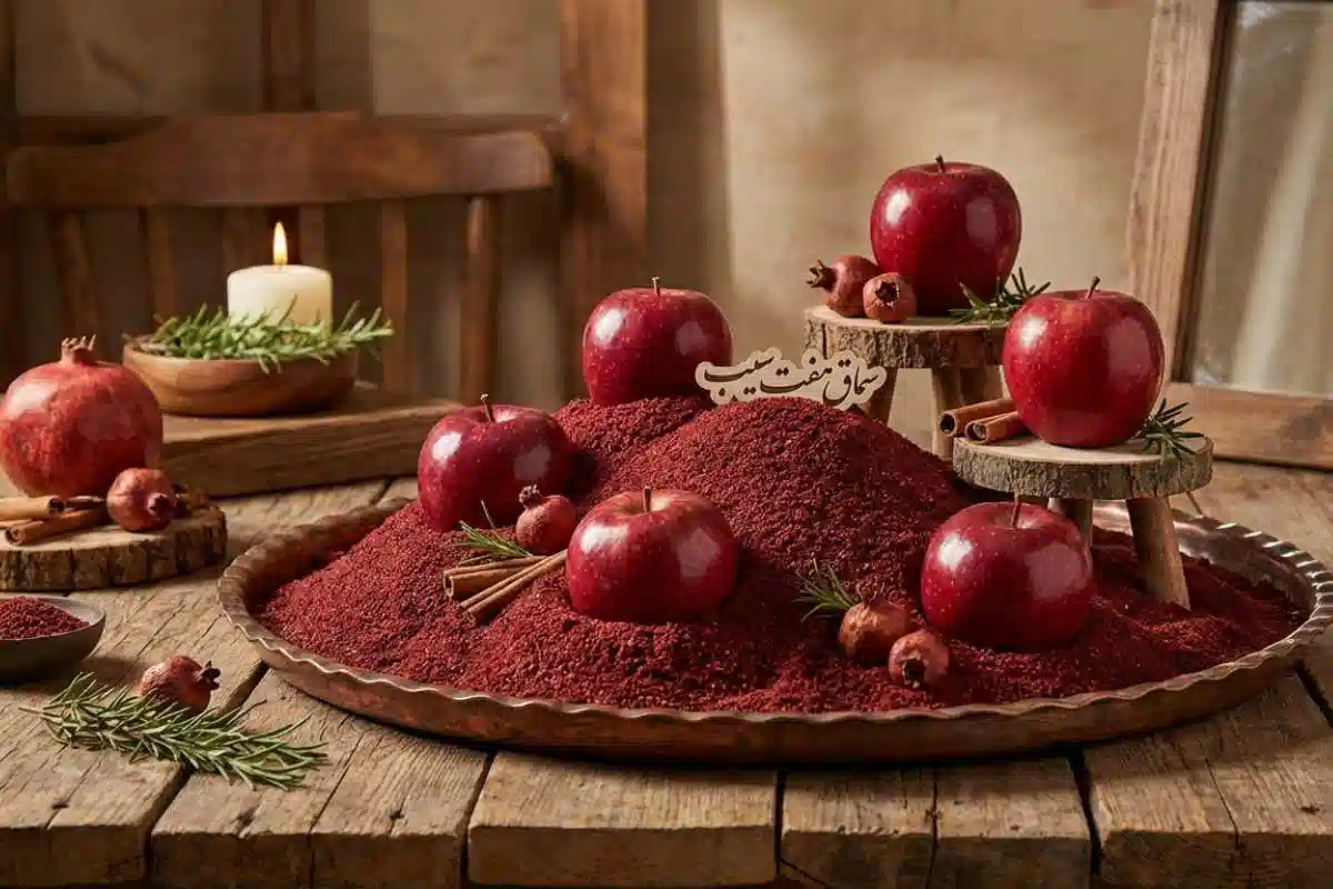 ایده تزیین سماق در سفره هفت سین