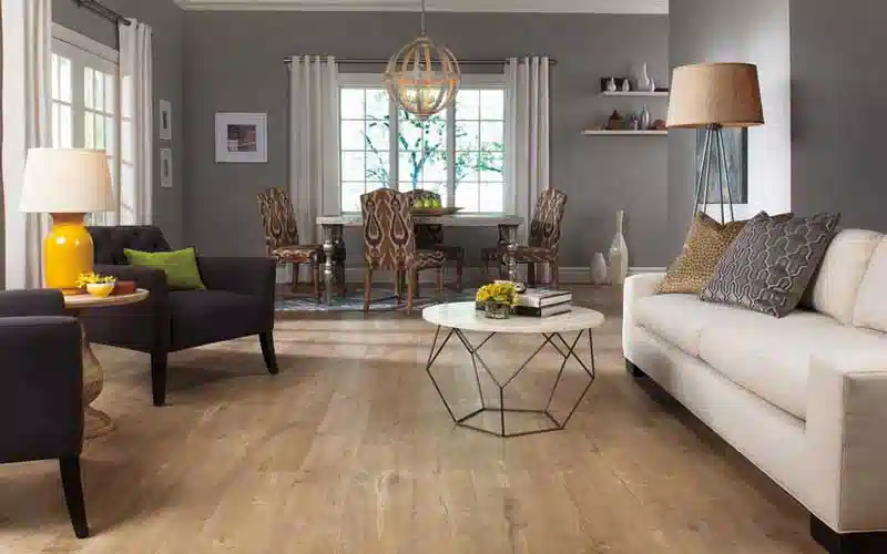 نصب لمینت کف ساختمان