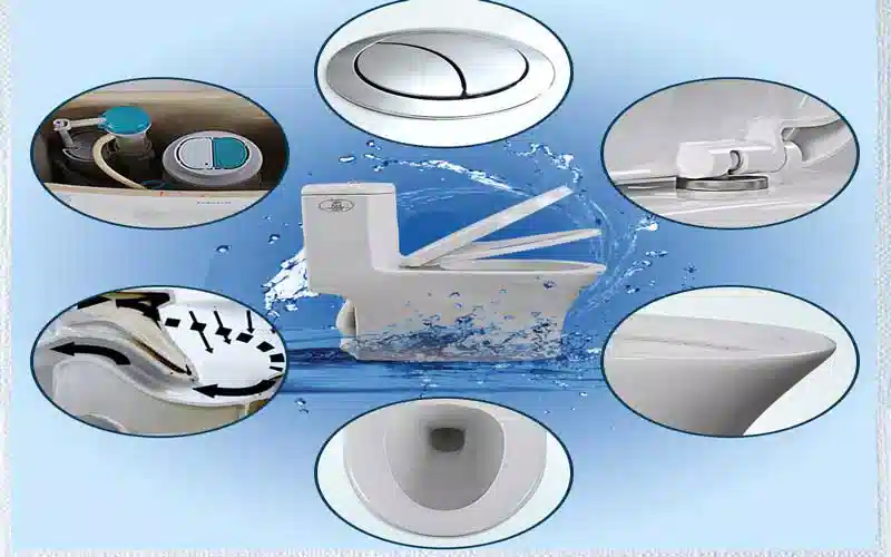 سیفون توالت فرنگی