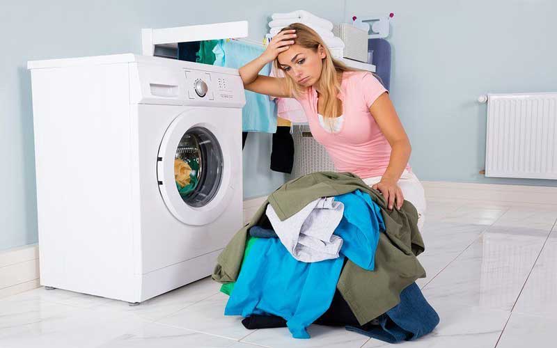 علت عدم تخلیه آب ماشین لباسشویی