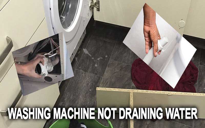 تخلیه آب ماشین لباسشویی