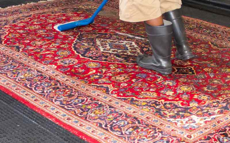 تمیز کردن قالیچه در منزل