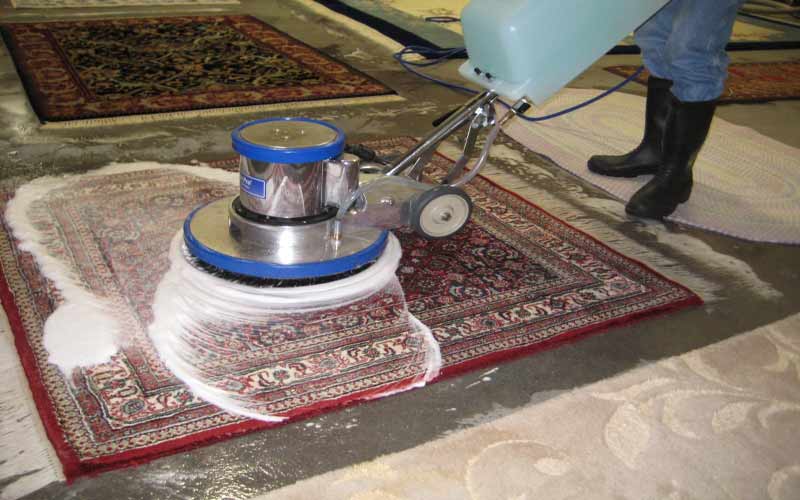 شستن فرش با دستگاه