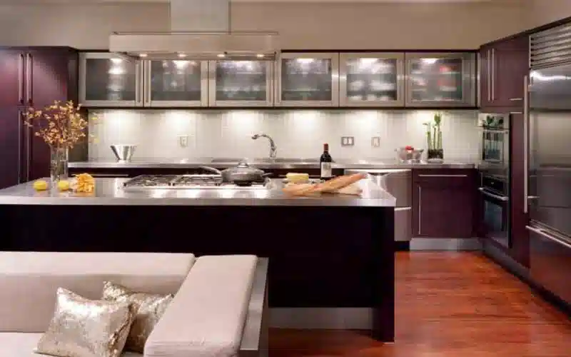 نصب نور مخفی کابینت