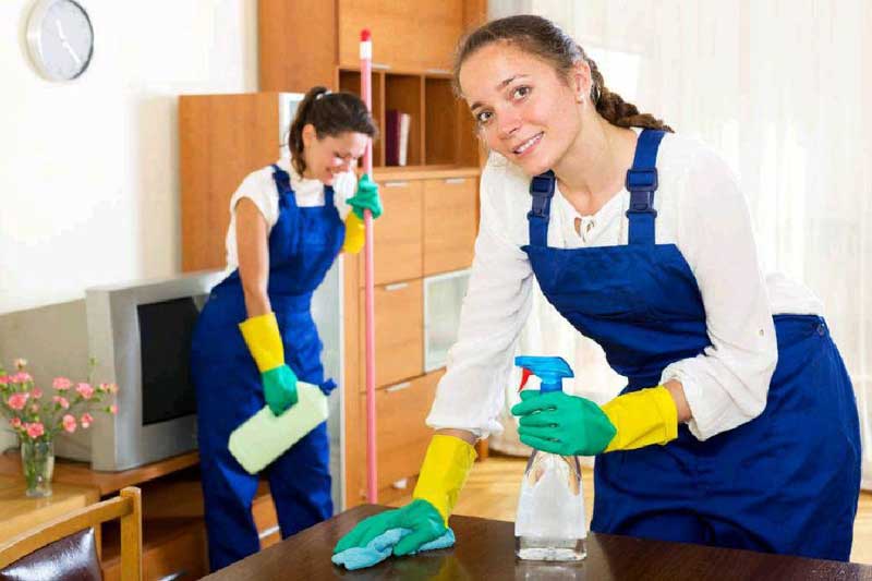 کارگر خانم برای نظافت منزل و محل کار