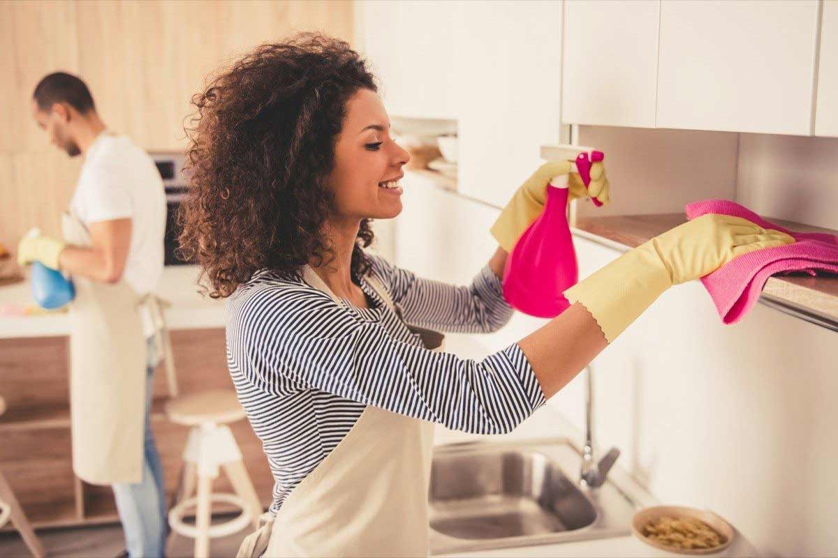 ترفندهای نظافت آشپزخانه