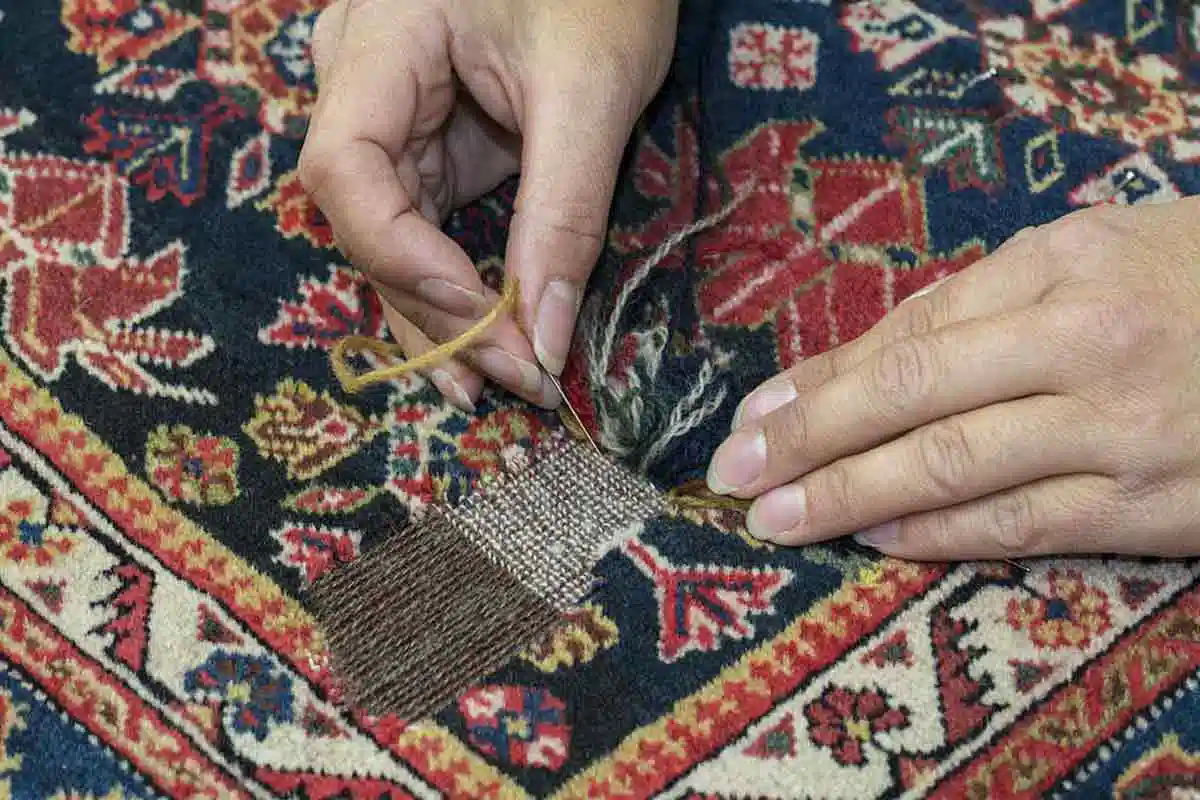 ترفندهای ترمیم کردن فرش