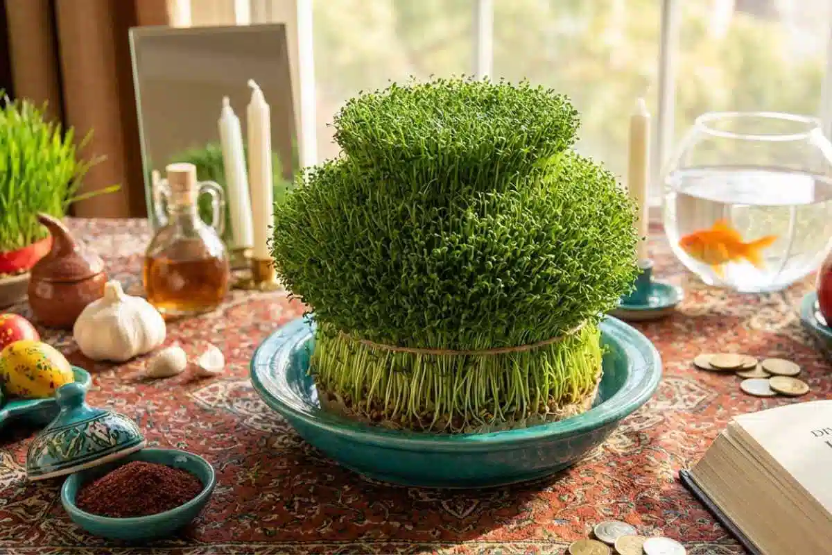 آموزش کاشت سبزه خاکشیر روی اسفنج و ظروف سفالی