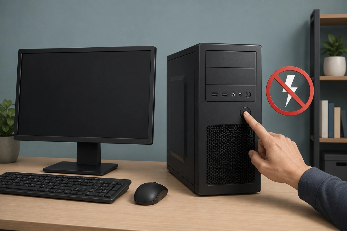 دلایل روشن نشدن کیس کامپیوتر و راه حل های آن