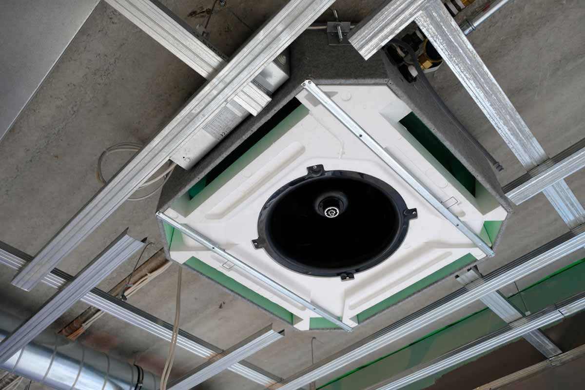 فن کویل سقفی چیست؟