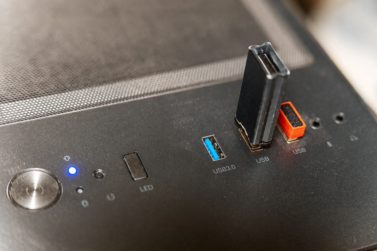 خرابی یکی از وسایل USB