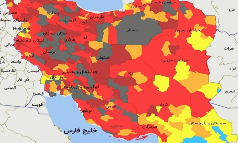 وضعیت کرونا دلتا در ایران