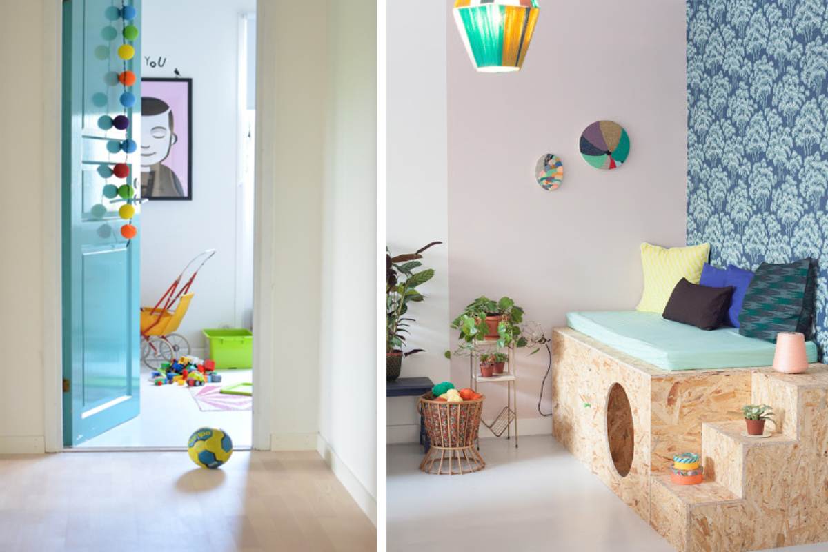 طراحی محیط خلاقانه اتاق کودکان