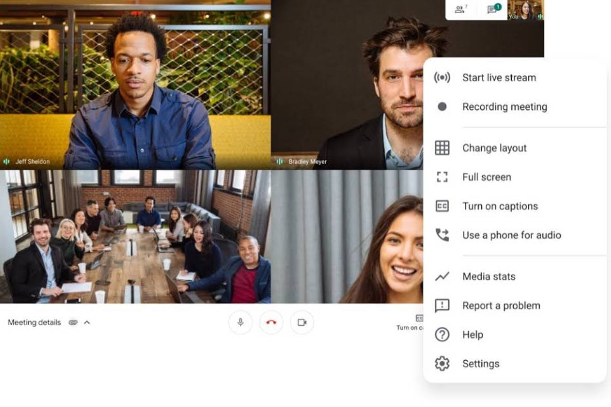 آموزش کار با Google Meet به صورت ویدئویی