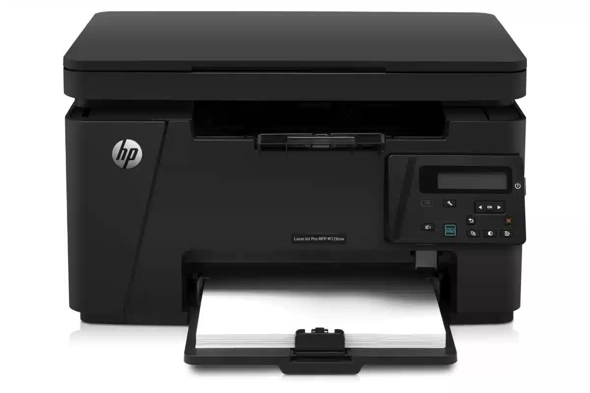 دکمه resume در پرینتر hp