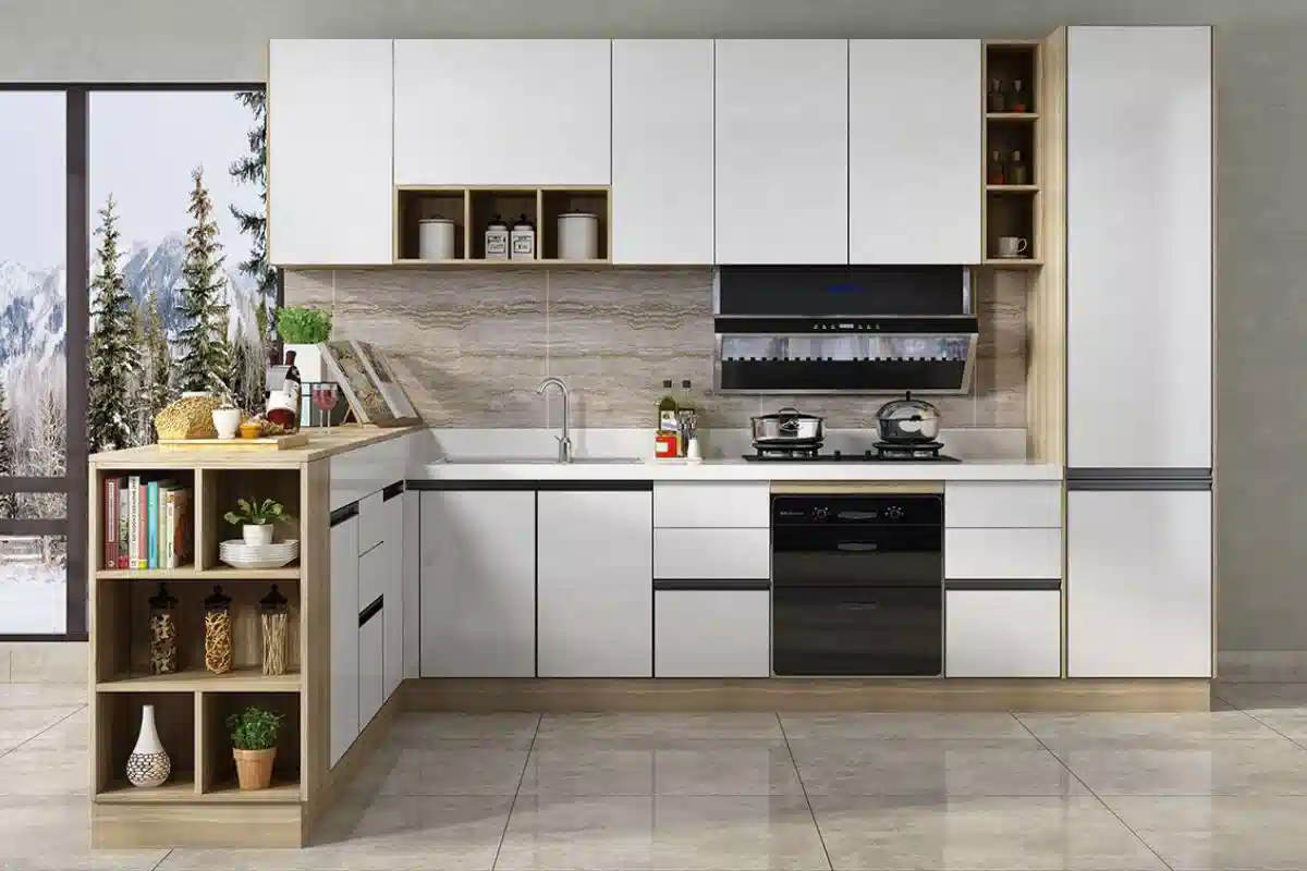 کابینت ملامینه سفید