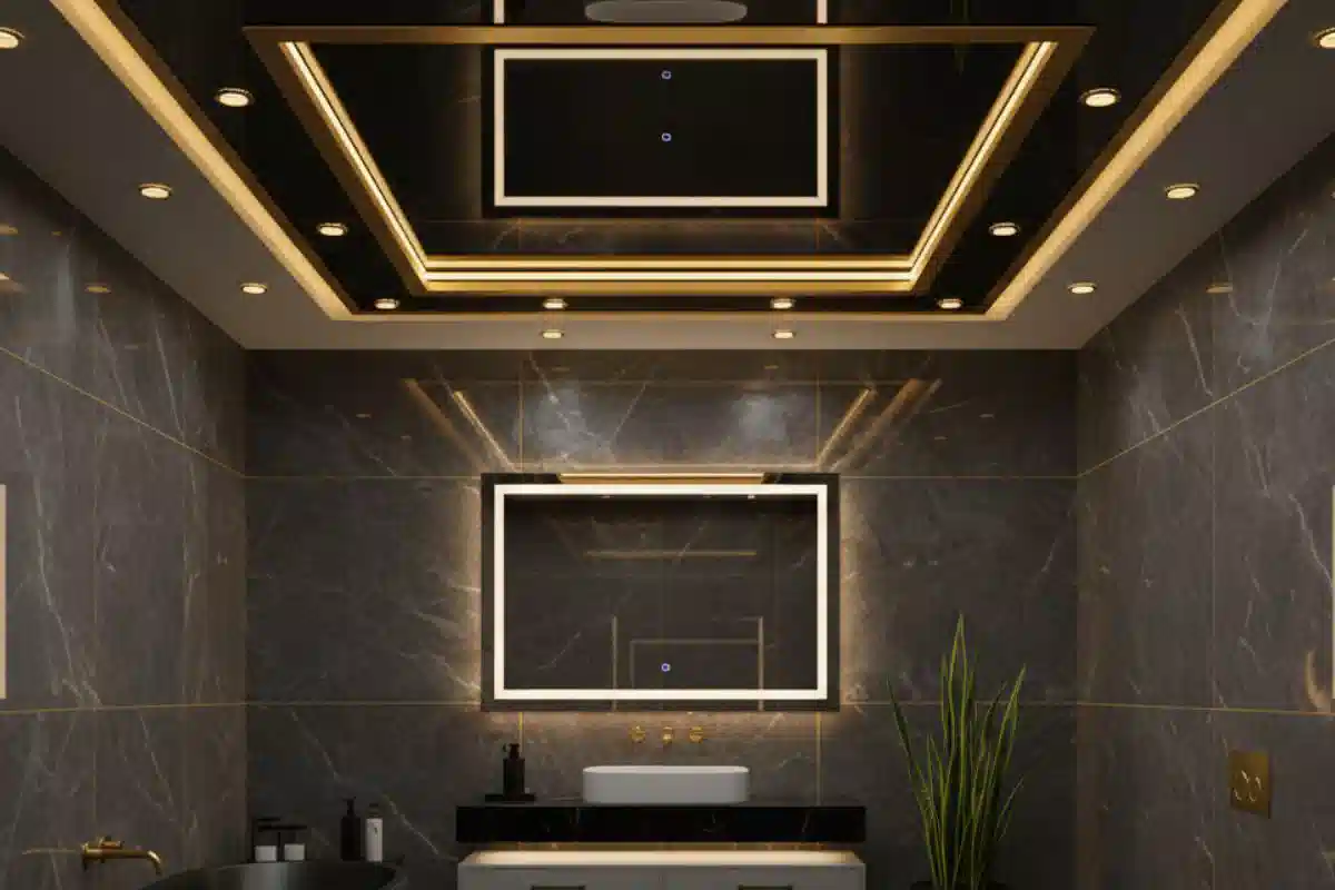 جدیدترین سقف کاذب سرویس بهداشتی