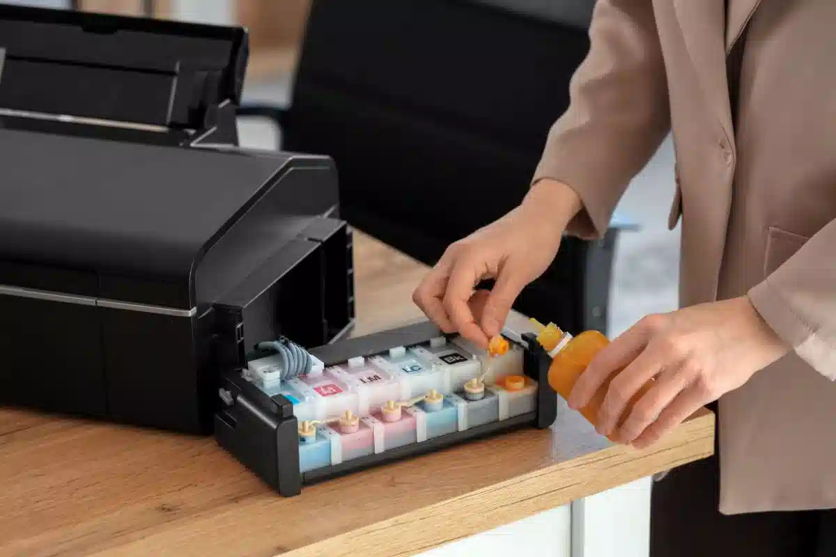 مشکل نشناختن کارتریج hp