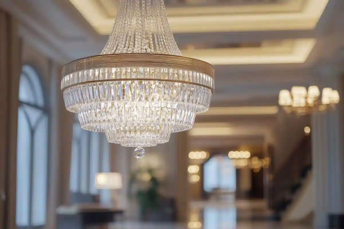 لوستر کریستالی جدید
