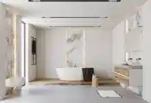 انواع مدل‌های زیبا و شیک سقف کاذب در سرویس بهداشتی