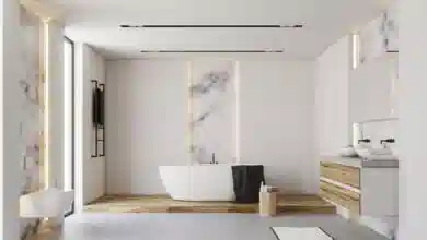 انواع مدل‌های زیبا و شیک سقف کاذب در سرویس بهداشتی