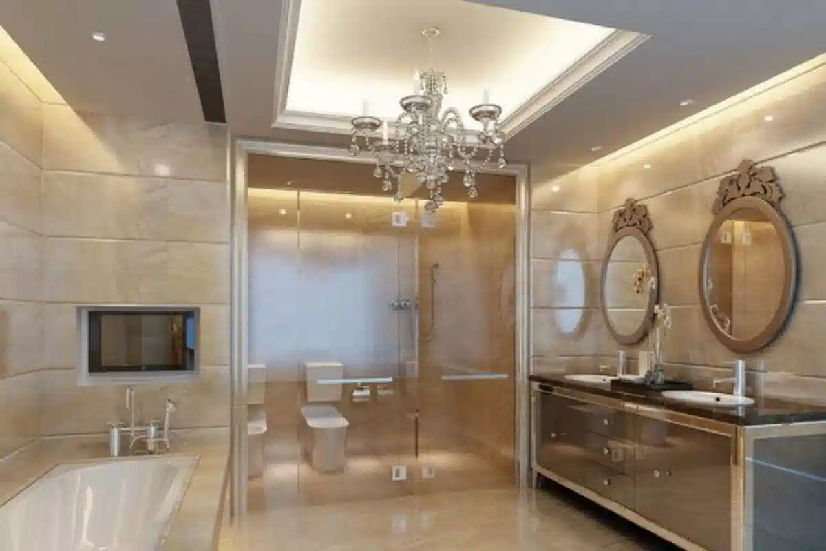 سقف سرویس بهداشتی لاکچری