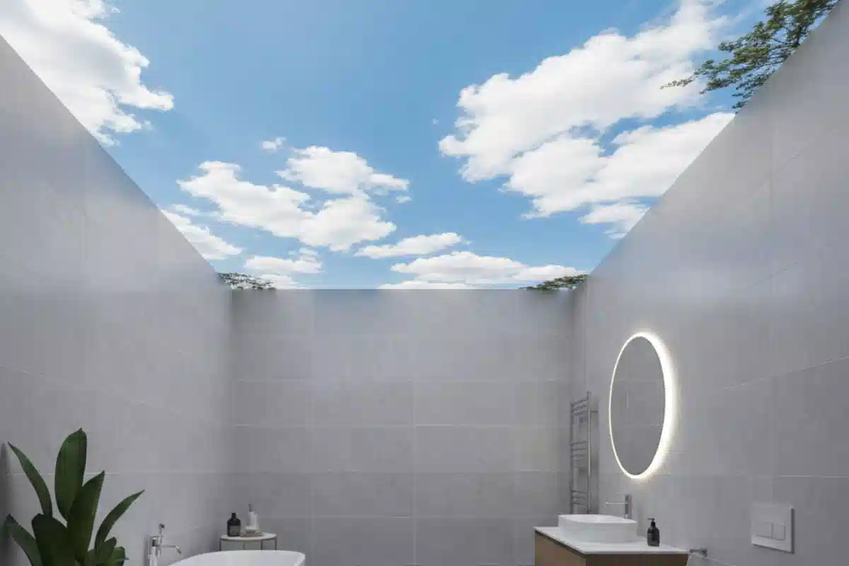 نصب سقف آسمان مجازی در سرویس بهداشتی