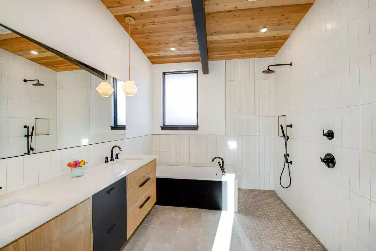 اجرای سقف کاذب چوبی