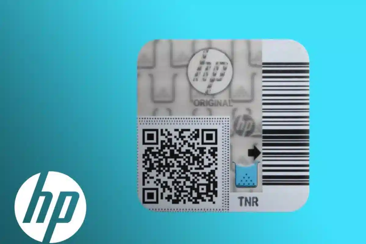 توجه به qr code روی کارتریج