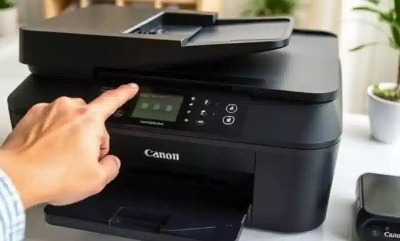 مراحل ریست پرینتر canon