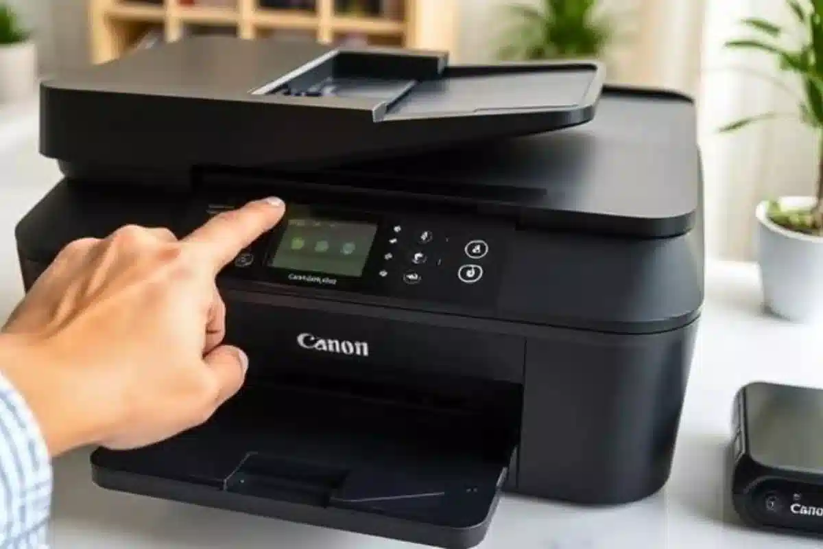 مراحل ریست پرینتر canon