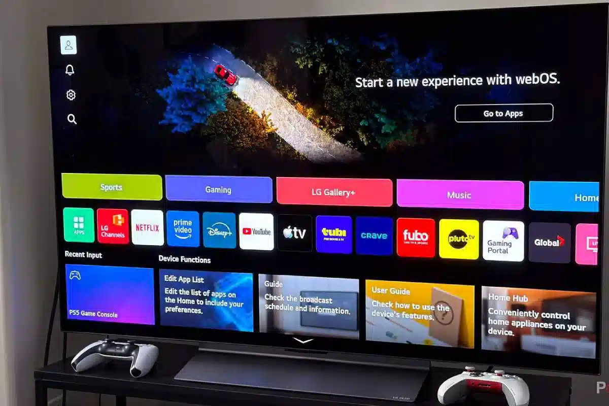 پیدا کردن کانال‌های تلویزیون LG