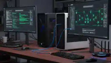 شبکه کردن چند کامپیوتر