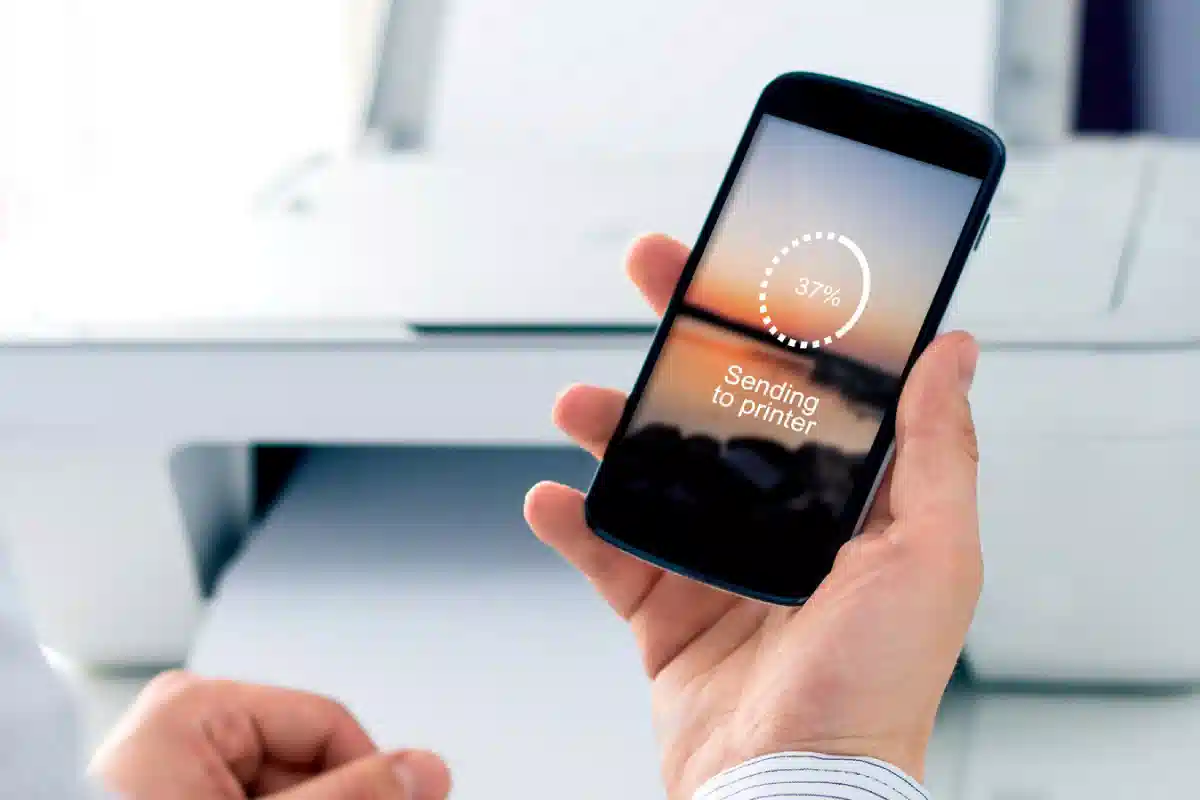 اتصال چاپگر به بلوتوث گوشی