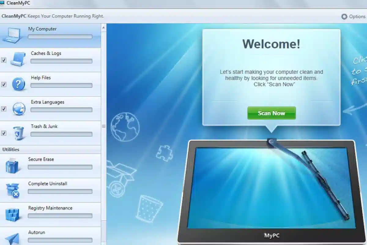 نرم افزار CleanMyPC