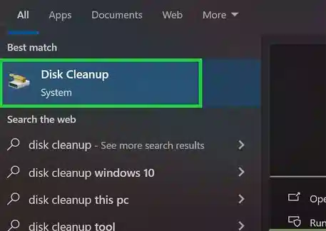 ابزار disk cleanup در ویندوز