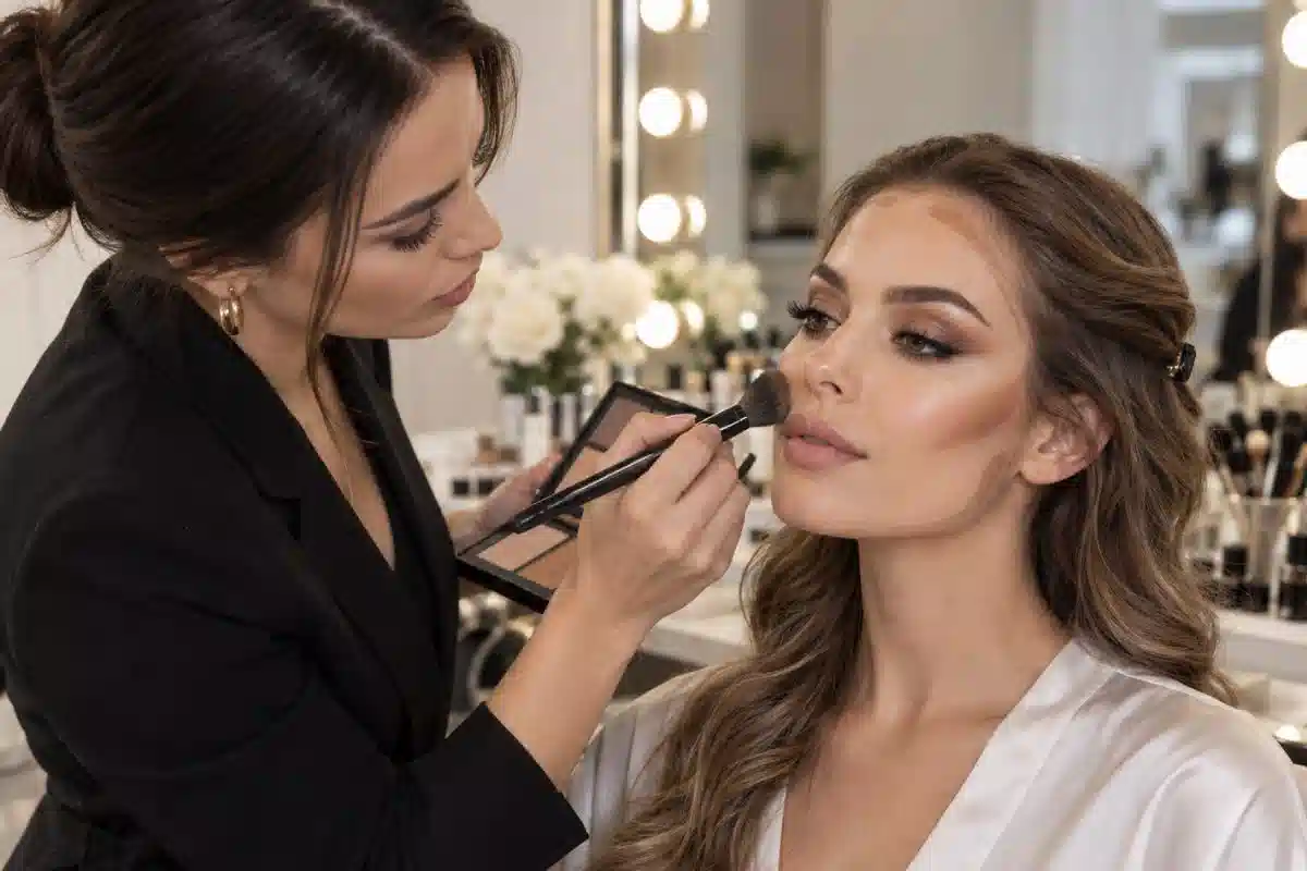 میکاپ جذاب و زیبا با آرایشگران متخصص